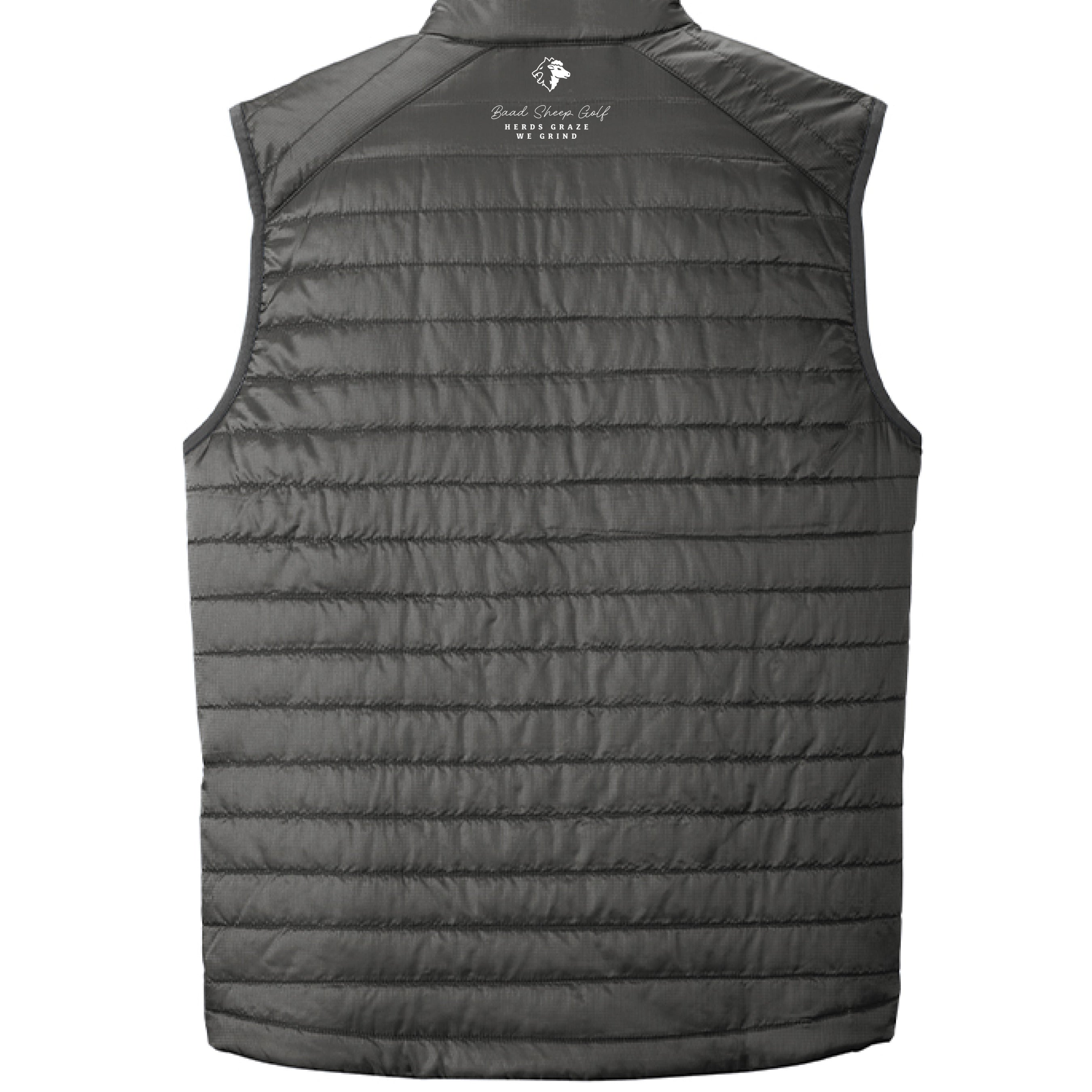 Herds Graze. We Grind Vest – Baad Sheep Golf