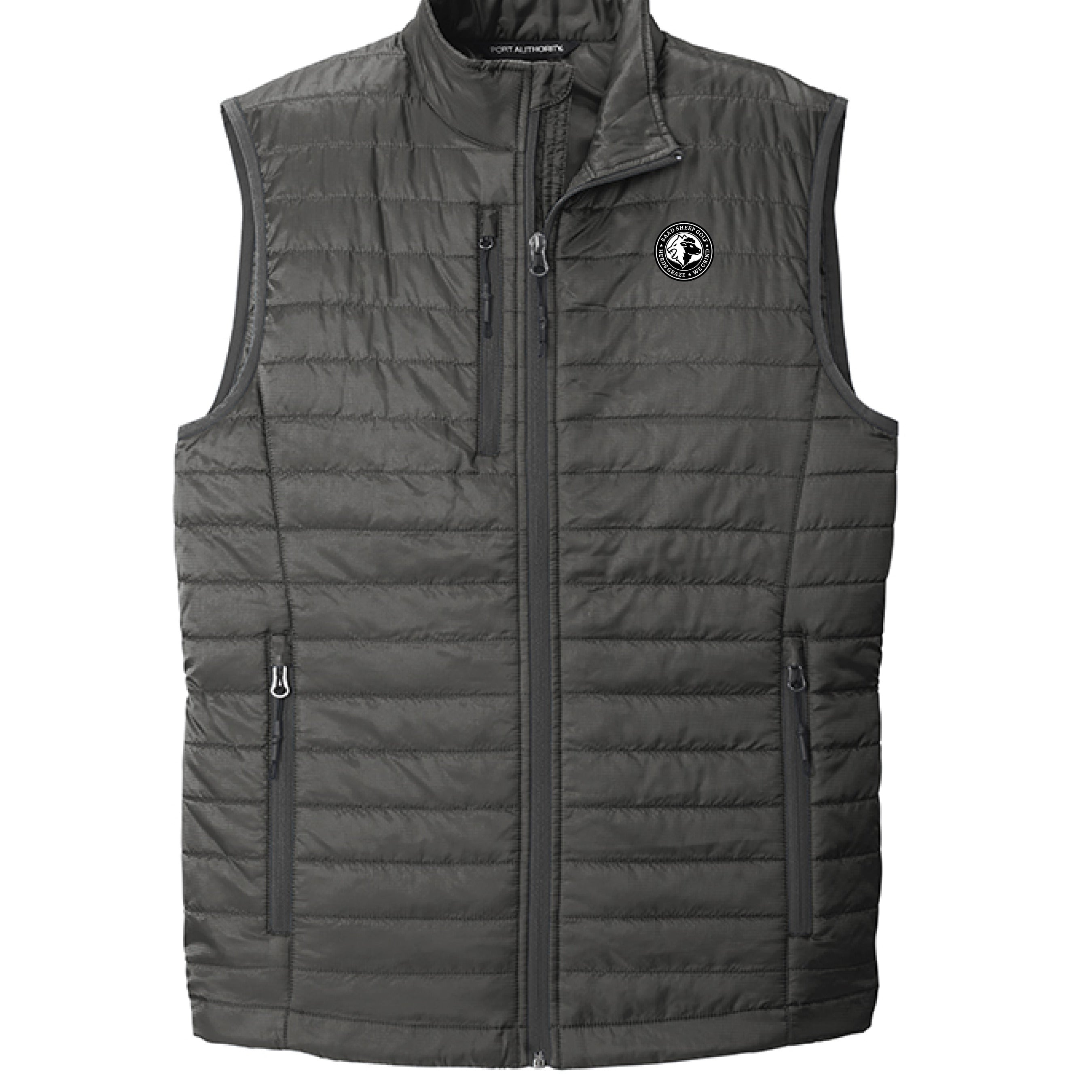 トップス mononnative HIKER PUFF VEST SHEEP Herds Graze. We Grind Vest – Baad Sheep Golf