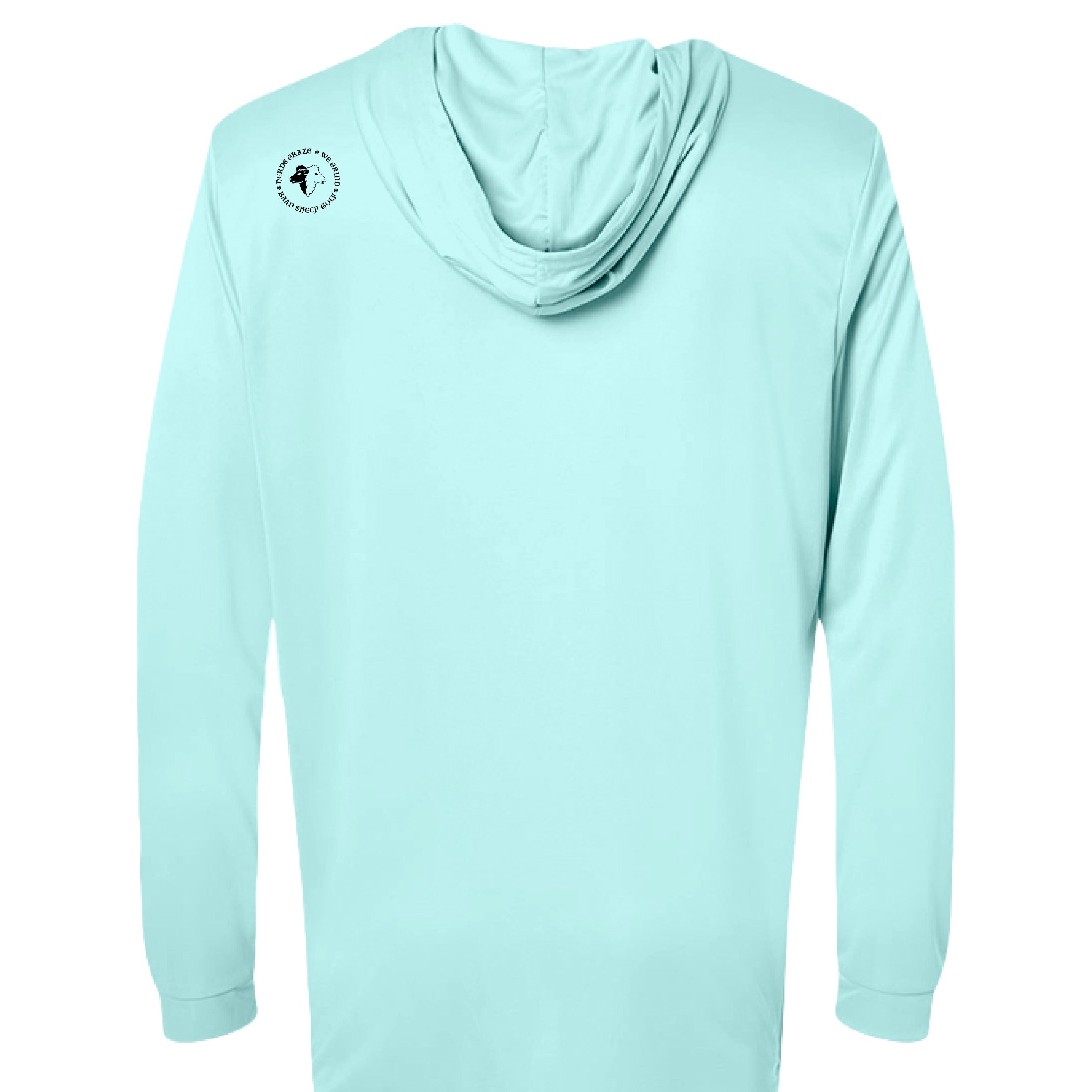 Aqua Blue - BACK